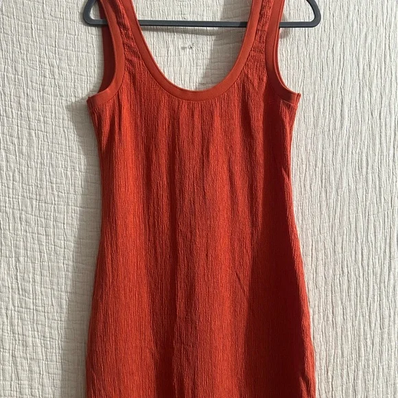 By Anthropologie Scoop-Back Knit Midi Dress Sz M - Picture 2 of 4